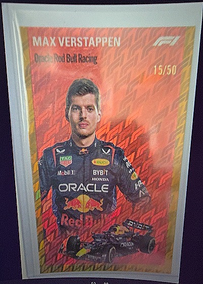 2024 Topps Chrome Formula 1 #1954-1 Max Verstappen Oracle Red Bull Racing — front