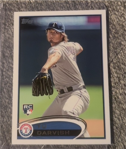 2012 Topps #660 Yu Darvish — front