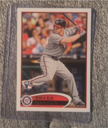 2012 Topps #661 Bryce Harper — front