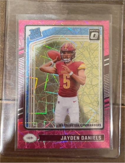 2024 Panini Donruss Optic #248 Jayden Daniels — front