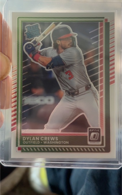 2025 Donruss Optic #54 Dylan Crews — front