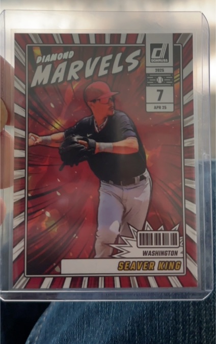 2025 Donruss Baseball #18 Seaver King Diamond Marvels — front