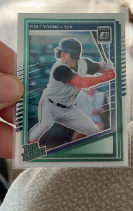 2024 Donruss Optic Rated Prospect #RP-16 Cole Young — front