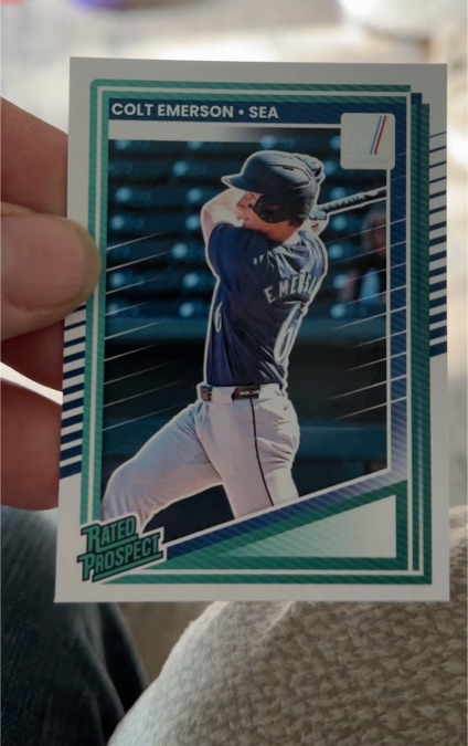 2025 Donruss #180 Colt Emerson — front