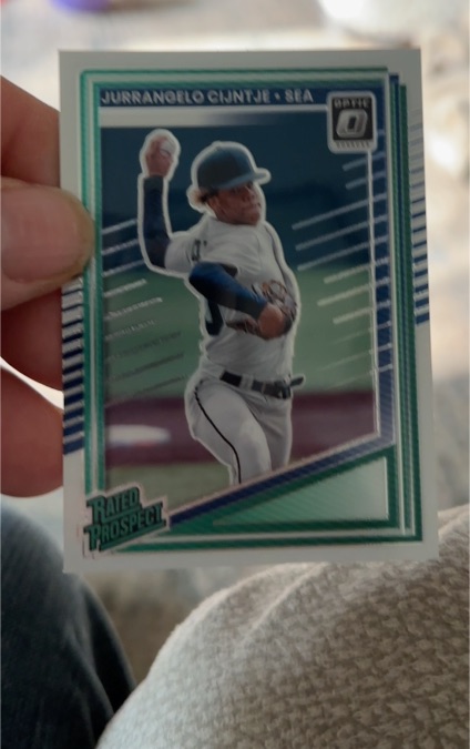 2025 Donruss #132 Jurrangelo Cijntje — front