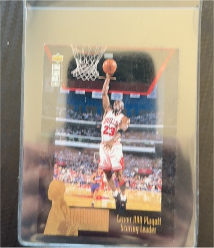 1995-96 Upper Deck Collector's Choice #JC11 Michael Jordan — front