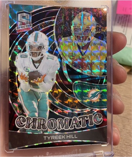 2023 Panini Spectra Chromatic #CH-TH Tyreek Hill — front