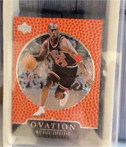 1998-99 Upper Deck Ovation #7 Michael Jordan — front