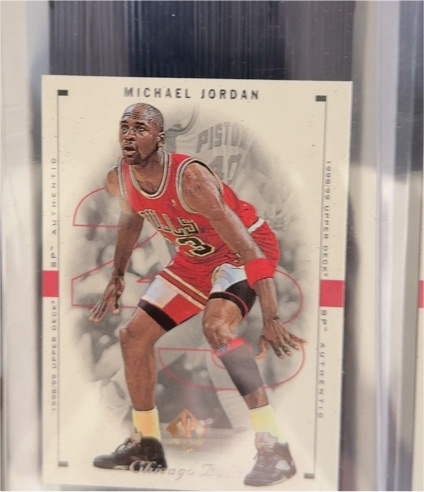 1998-99 Upper Deck SP Authentic #3 Michael Jordan — front