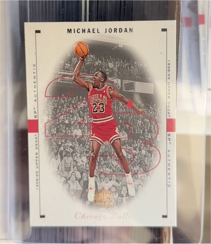 1998-99 Upper Deck SP Authentic #2 Michael Jordan — front