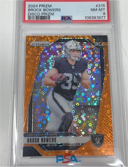 2024 Panini Prizm #315 Brock Bowers — front
