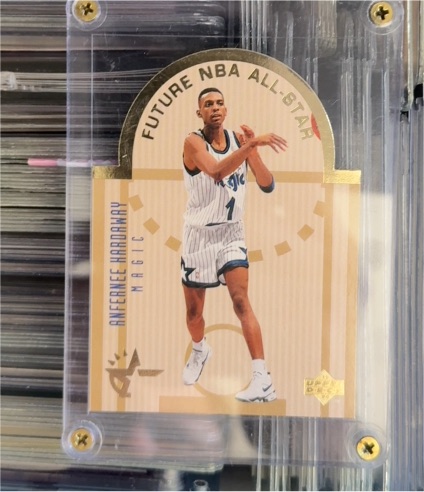 1993-94 Upper Deck SE Die Cut All-Stars #E12 Anfernee Hardaway — front