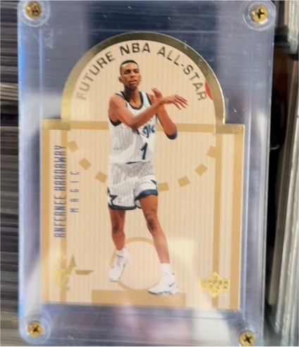 1993-94 Upper Deck SE Die Cut Future NBA All-Star #E12 Anfernee Hardaway — front