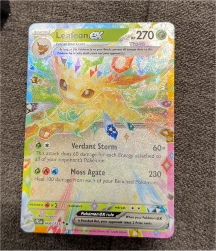 Leafeon ex 006/131 Prismatic Evolutions — front