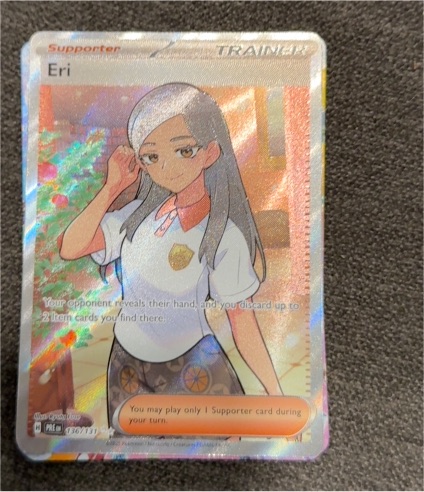 2025 Pokémon Prismatic Evolutions #136 Eri — front