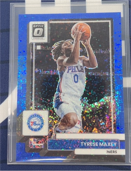 2022-23 Donruss Optic #26 Tyrese Maxey — front