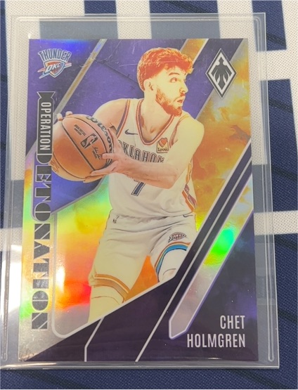 2023-24 Panini Phoenix #6 Chet Holmgren — front