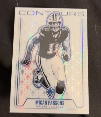 2024 Panini Phoenix #CON-MPS Micah Parsons Contours — front