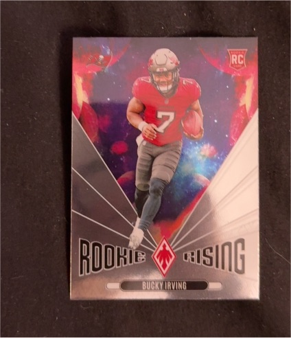 2024 Panini Phoenix Rookie Rising #RR-BIG Bucky Irving — front