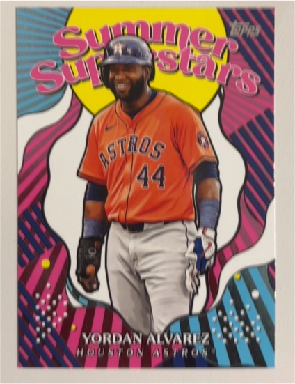 2025 Topps Series 2 #SS-15 Yordan Alvarez Summer Superstars — front