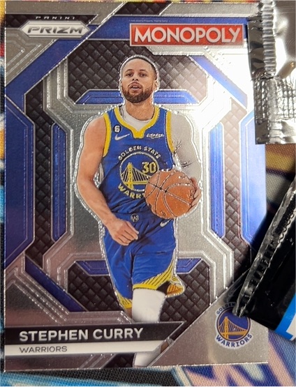 2023-24 Panini Prizm Monopoly #PS8 Stephen Curry — front