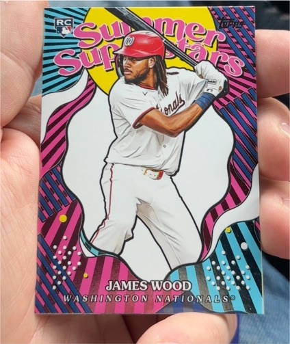 2025 Topps Series 2 Summer Superstars #SS-39 James Wood — front