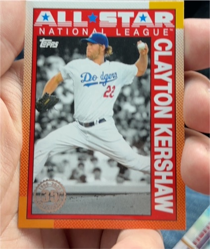 2025 Topps Series 2 1990 Topps #90AS-27 Clayton Kershaw — front