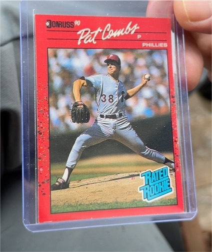1990 Donruss #44 Pat Combs — front