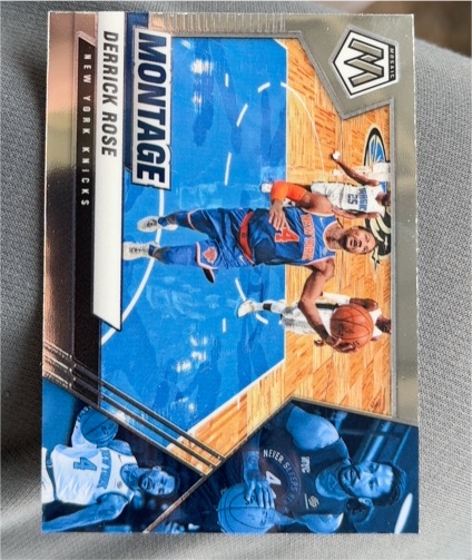 2020-21 Panini Mosaic Montage #30 Derrick Rose — front