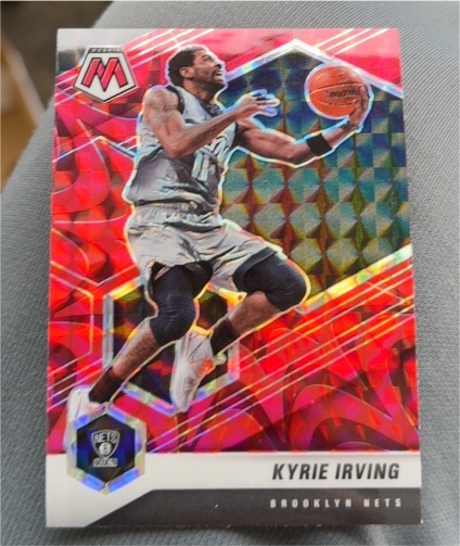 2020-21 Panini Mosaic #198 Kyrie Irving — front