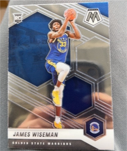 2020-21 Panini Mosaic #205 James Wiseman — front