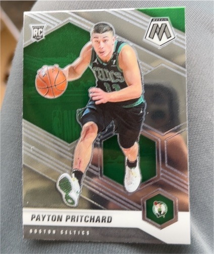 2020-21 Panini Mosaic #210 Payton Pritchard — front