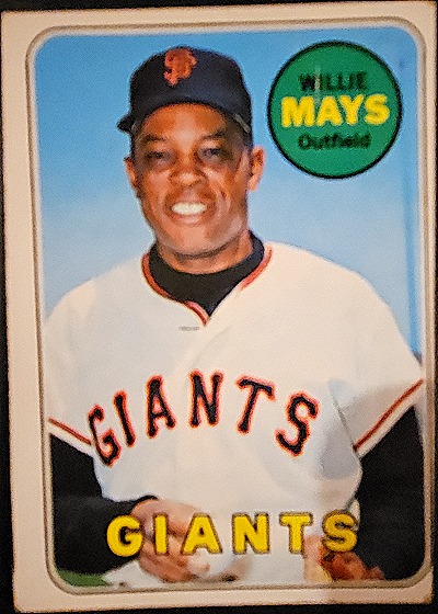 1969 Topps #190 Willie Mays — front