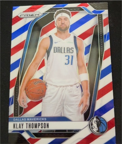 2024-25 Panini Prizm #107 Klay Thompson — front