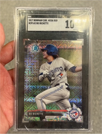 2017 Bowman Chrome Mega Box #BCP142 Bo Bichette — front