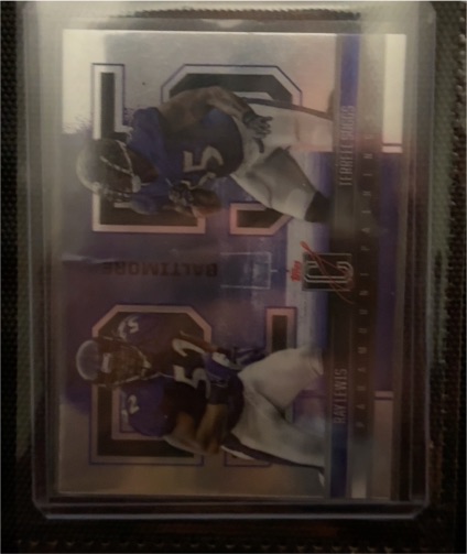 2024 Topps Signature Class #PP-14 Ray Lewis & Terrell Suggs — front