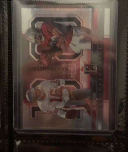 2012 Topps Paramount Pairing Randy Moss Cris Carter #PP-12 — front
