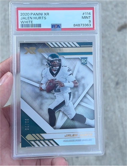 2020 Panini XR #114 Jalen Hurts — front