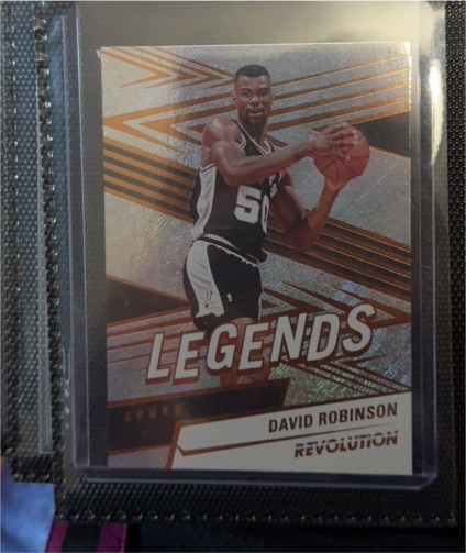 2024-25 Panini Revolution #157 David Robinson Legends — front
