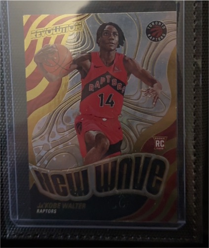 2024-25 Panini Revolution #14 Ja'Kobe Walter New Wave Rookie — front