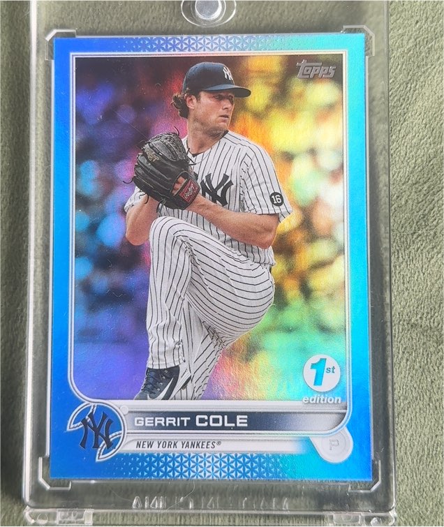 2022 Topps #35 Gerrit Cole — front