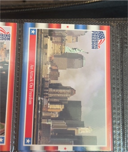 2001 Topps Enduring Freedom #An Attack On Freedom — front