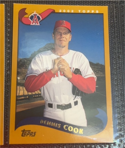 2002 Topps #388 Dennis Cook — front