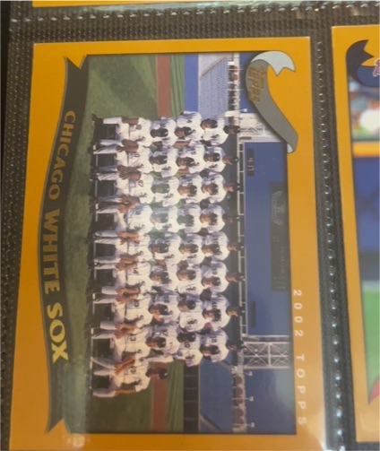 2002 Topps #647 Chicago White Sox — front