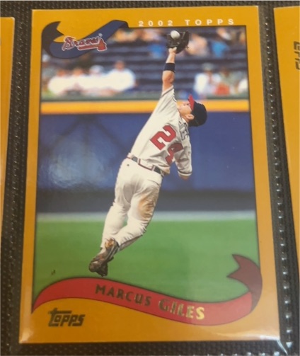 2002 Topps #637 Marcus Giles — front