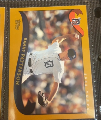 2002 Topps #523 Danny Patterson — front