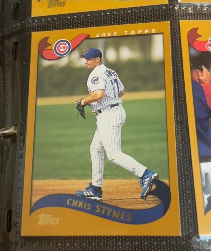 2002 Topps #429 Chris Stynes — front