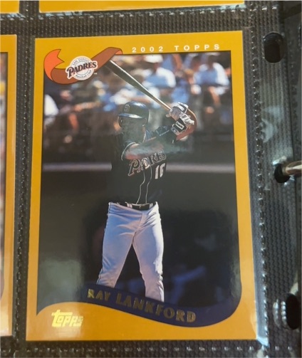 2002 Topps #413 Ray Lankford — front