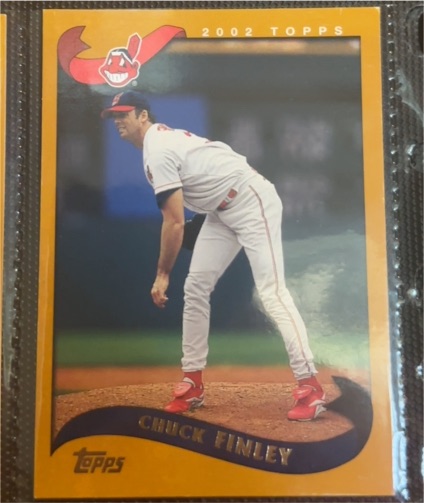 2002 Topps #581 Chuck Finley — front