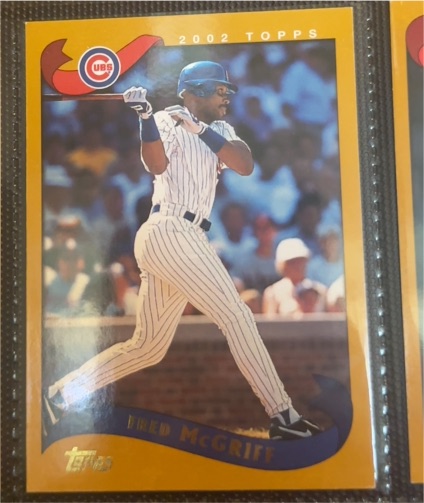 2002 Topps #385 Fred McGriff — front